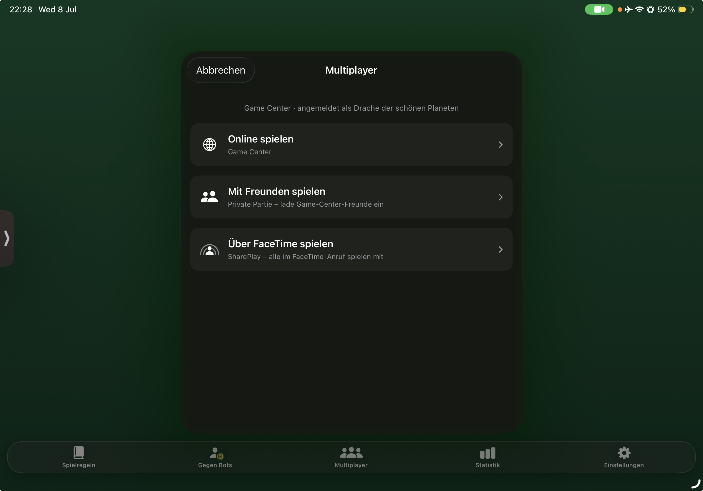 Foto: Online-Lobby
